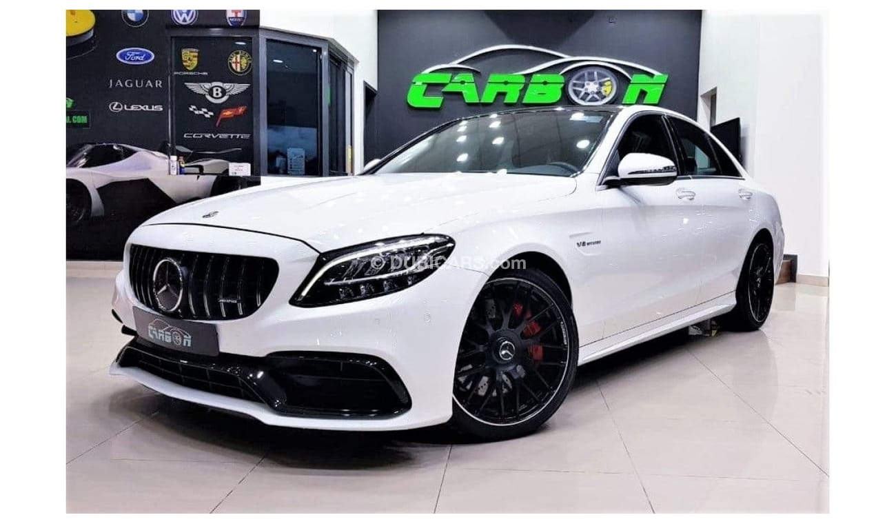 مرسيدس بنز C 63 AMG MERCEDES-BENZ C63 2020 MODEL WITH 3 YEARS WARRANTY FOR ONLY 260K AED