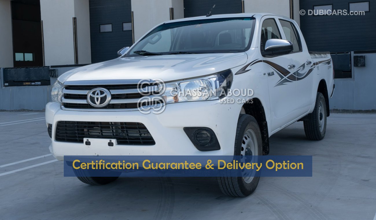 تويوتا هيلوكس Certified Vehicle with Delivery option;HILUX(GCC Specs)in good condition (Code : 91368)