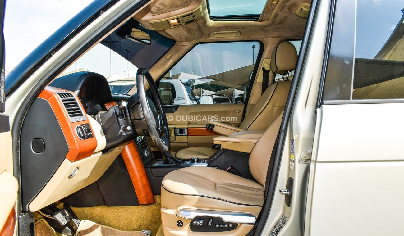 Land Rover Range Rover GCC Specs