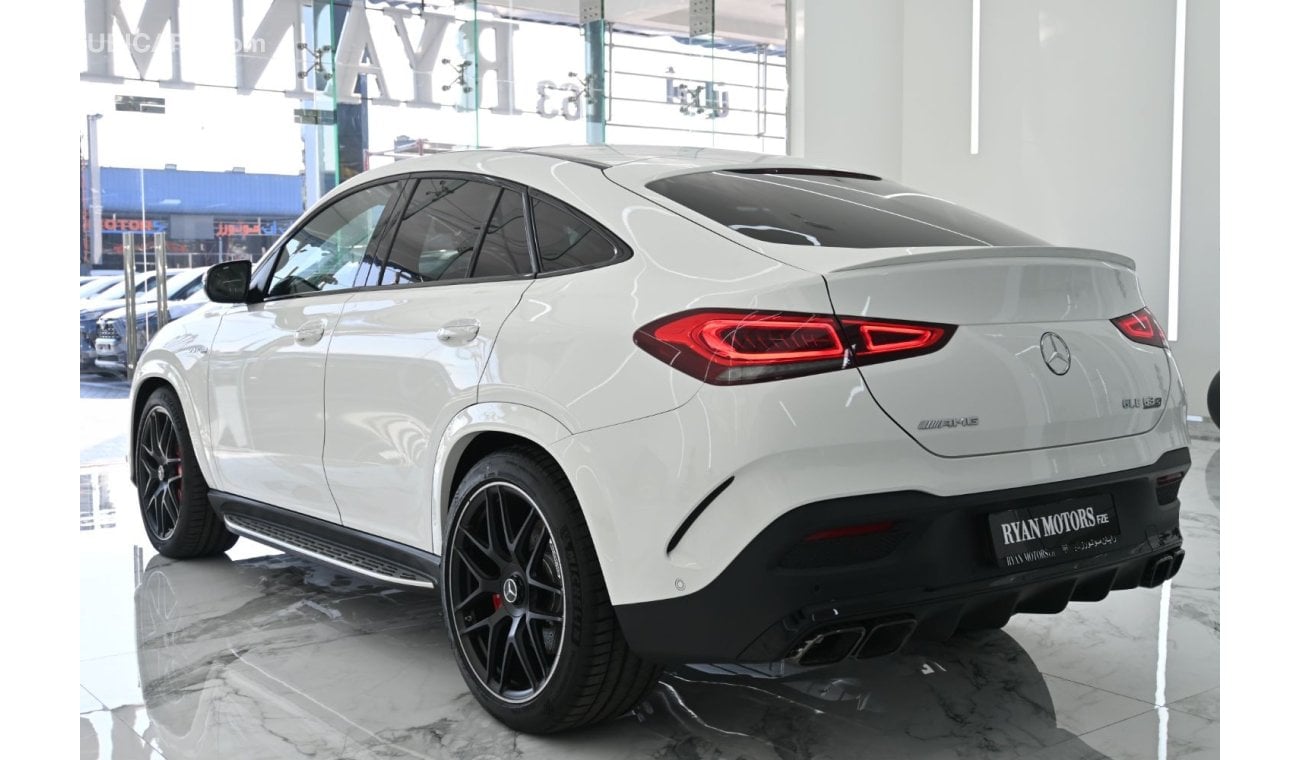 مرسيدس بنز GLE 63 AMG Mercedes AMG GLE 63s Coupe 4.0L BiTurbo V8, Color White Model 2023