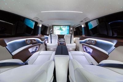 Mercedes Benz V300 AVANTGARDE ERTEX LUXURY CAR DESIGN CO. BLUE PRADA SAILOR EDITION
