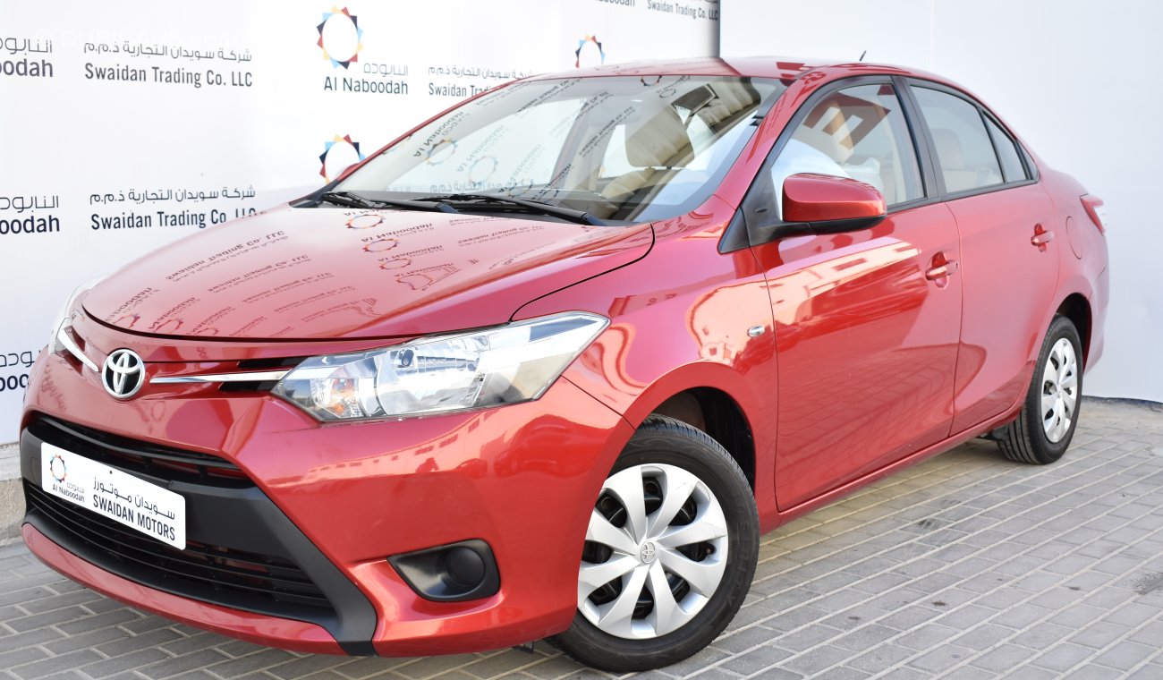 Toyota Yaris 1.5L SE SEDAN 2016 GCC SPECS