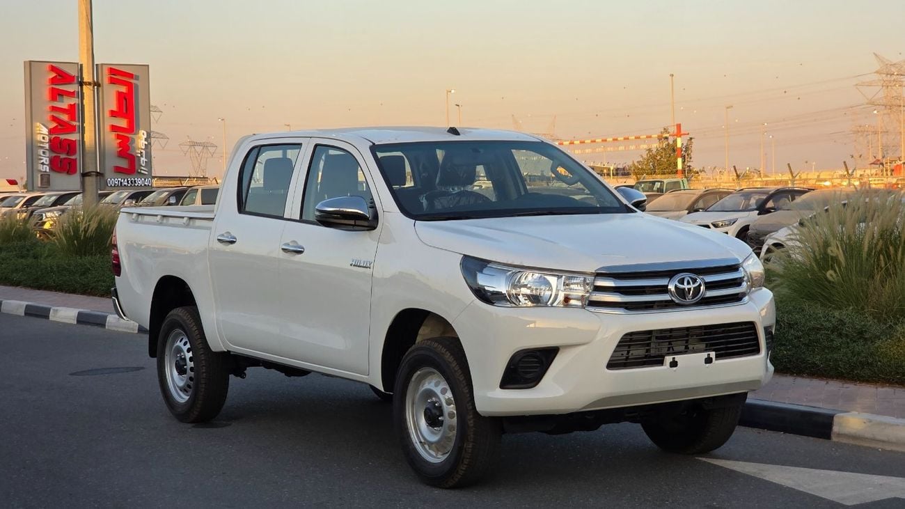Toyota Hilux 2026 TOYOTA HILUX D/C 2.4L A/T WHITE (DLX WITH POWER WINDOWS)