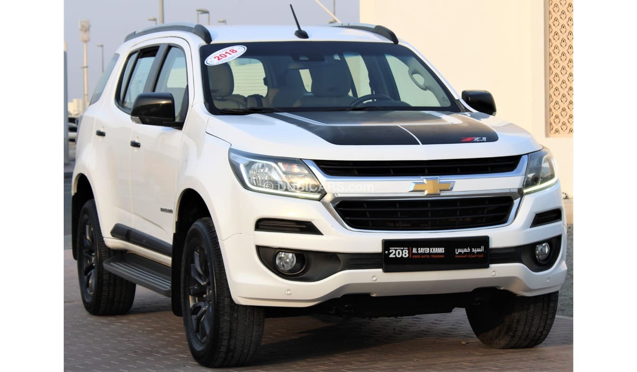 شيفروليه تريلبلازر شيفروليه تريل بليزر 2018 خليجي بحالة ممتازة بدون صبغ بدون حوادث نظيفه جدا من الداخل والخارج