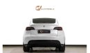 Tesla Model Y (Long Range) | GCC Spec | With Warranty - Free Full Comprehensive Insurance