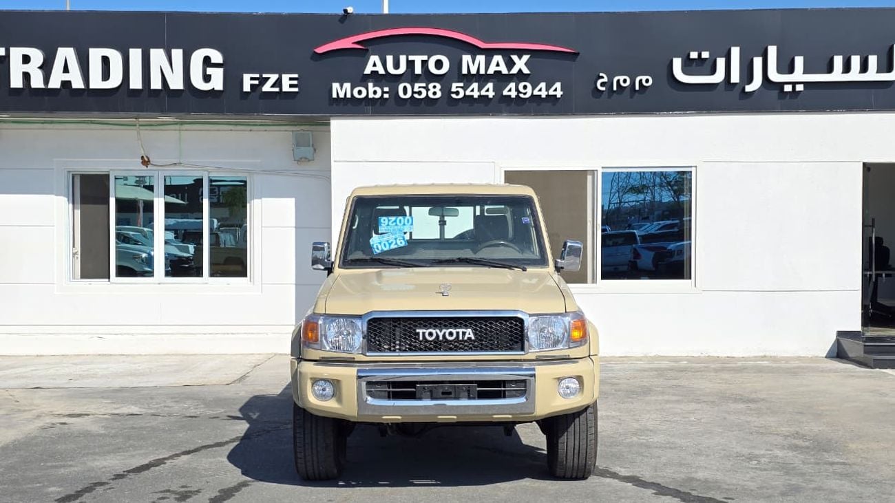 Toyota Land Cruiser Pick Up 2018 TOYOTA LC79 SINGLE CABIN M/T BEIGE COLOR