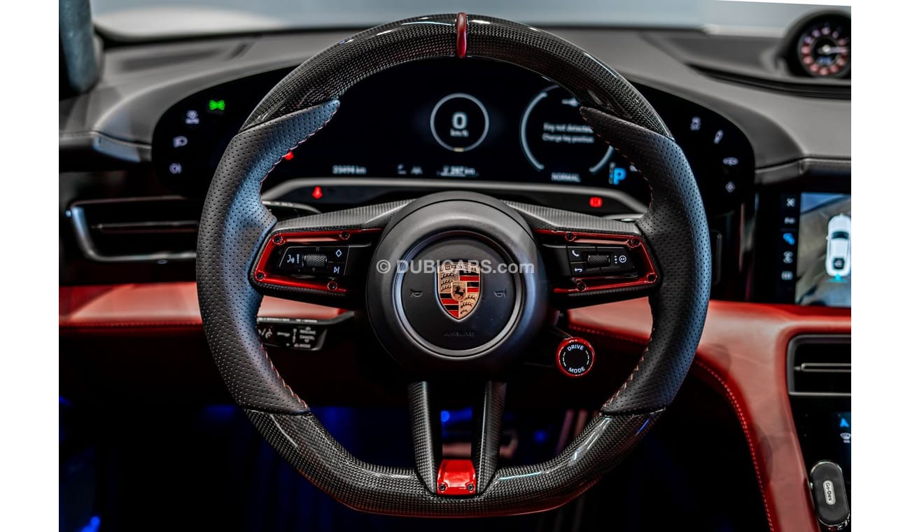 Porsche Taycan 2021 Porsche Taycan Turbo, 2025 Porsche Warranty, Carbon Ceramic Brakes, Huge Options, Low KMs, GCC