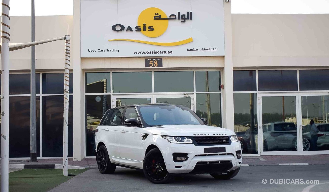 لاند روفر رانج روفر سبورت سوبرتشارج Land Rover Range Rover Sport Supercharged Agency Warranty Full Service History GCC