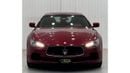 مازيراتي جيبلي 2016 Maserati Ghibli Ermenegildo Zegna Edition, Service Package, Full Service History, GCC