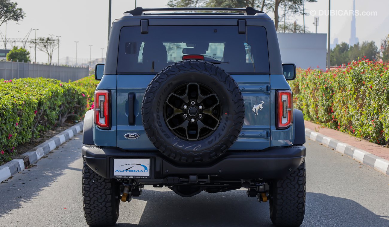 Ford Bronco Badlands Lux Ecoboost 2021 , GCC , 0Km , W/3 Yrs or 60K Km WNTY & 3 Yrs or 60K Km SRVC @Offroad Zone