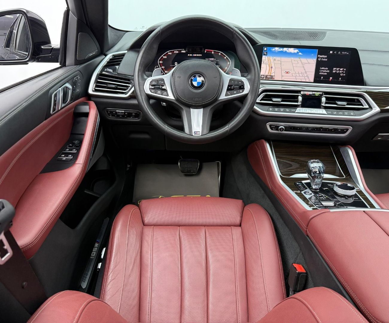 بي أم دبليو X6 M50i 4.4L 2021 BMW X6 M50i, 2025 BMW Warranty, Full BMW Service History, Excellent Condition, GCC