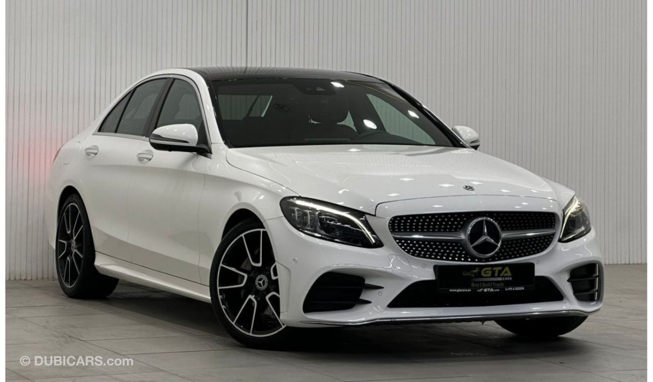 مرسيدس بنز C200 بريميوم 2019 Mercedes Benz C200 AMG, May 2024 Mercedes Warranty, Full Options, Low Kms, GCC