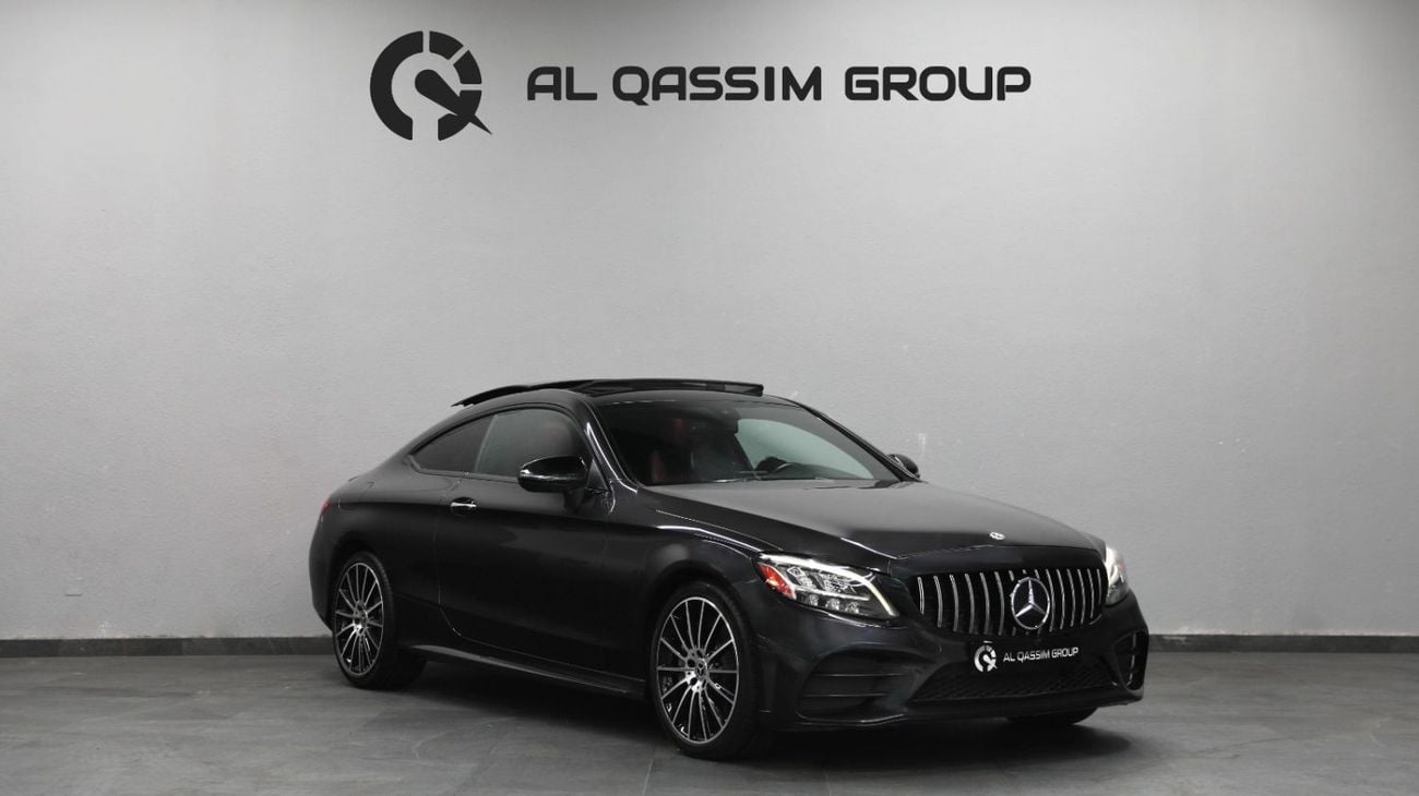 Mercedes-Benz C 300 Coupe C300 Coupe | 255 Hp 2.0L Turbo | AED 1900 monthly with 0% Downpayment | Free Insurance + Registratio