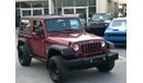 Jeep Wrangler JEEP WRANGLER SPORT MODEL 2012 car perfect condition full option