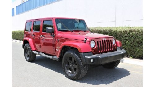 Jeep Wrangler Unlimited Sahara JEEP WRANGLER UNLIMTED SAHARA D4OOR  GULF 2013