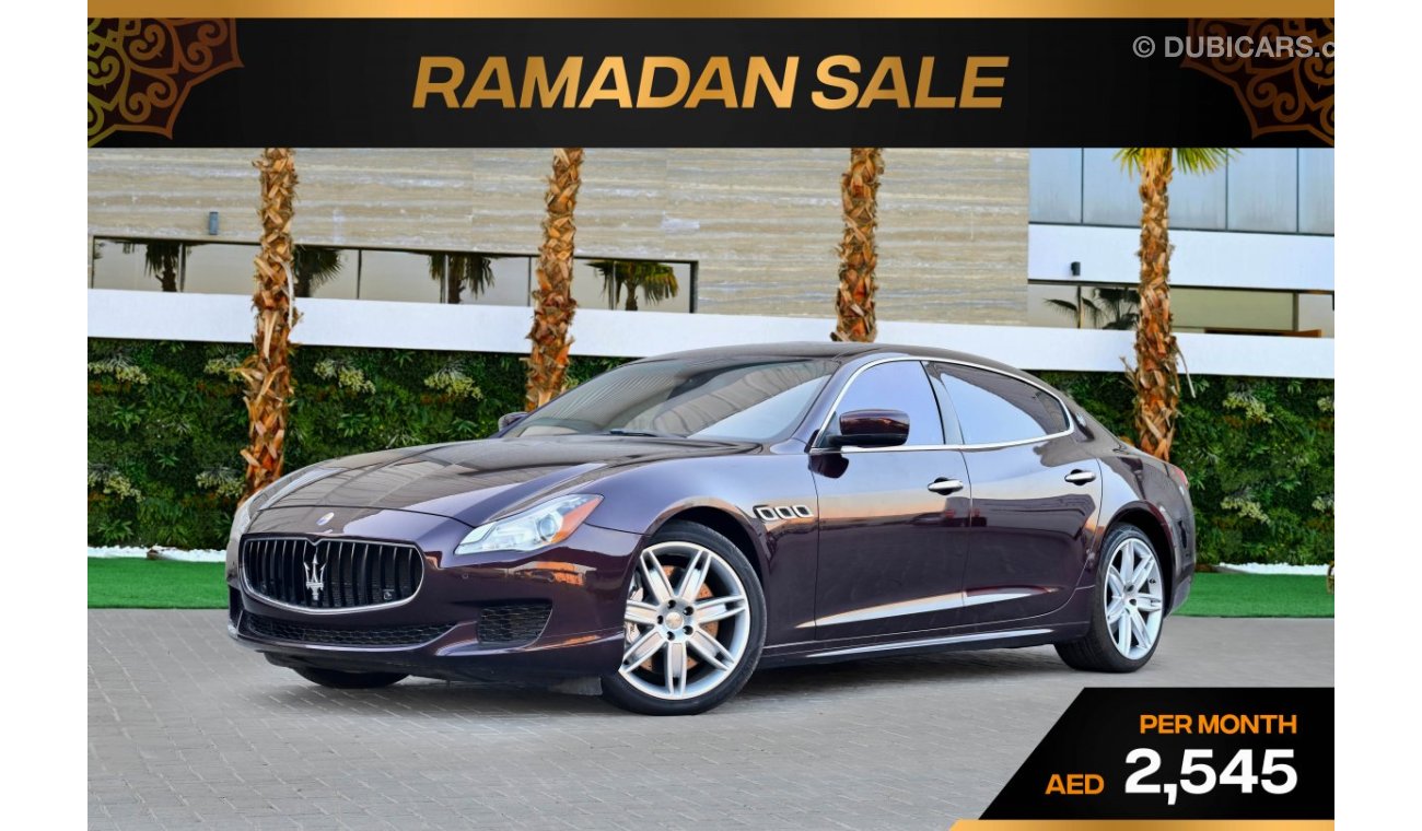 Maserati Quattroporte GTS | 2,545 P.M (3 Years)⁣ | 0% Downpayment | Magnificient Condition!