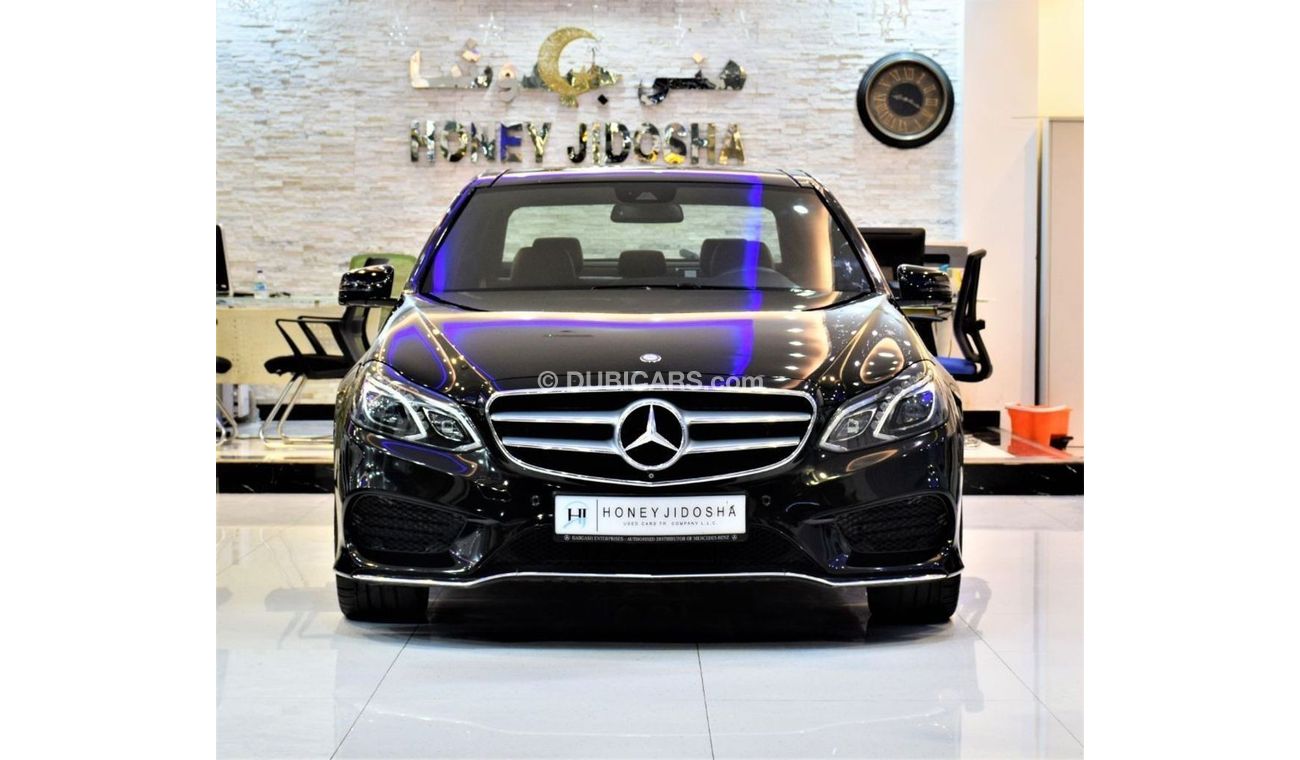 مرسيدس بنز E300 AMAZING Mercedes Benz E300 2016 Model!! in Black Color! GCC Specs