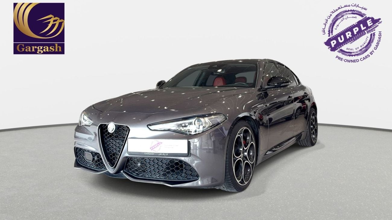 Alfa Romeo Giulia VELOCE | 2022 | 0% DP | AED 1,532 /Month | Gargash Warranty and Service