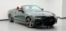 BMW 430i 430i M-Sport Convertible, Warranty + Service Pack, Full Service History, GCC