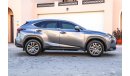 Lexus NX200t T 2015 GCC under Warranty with Zero Downpayment