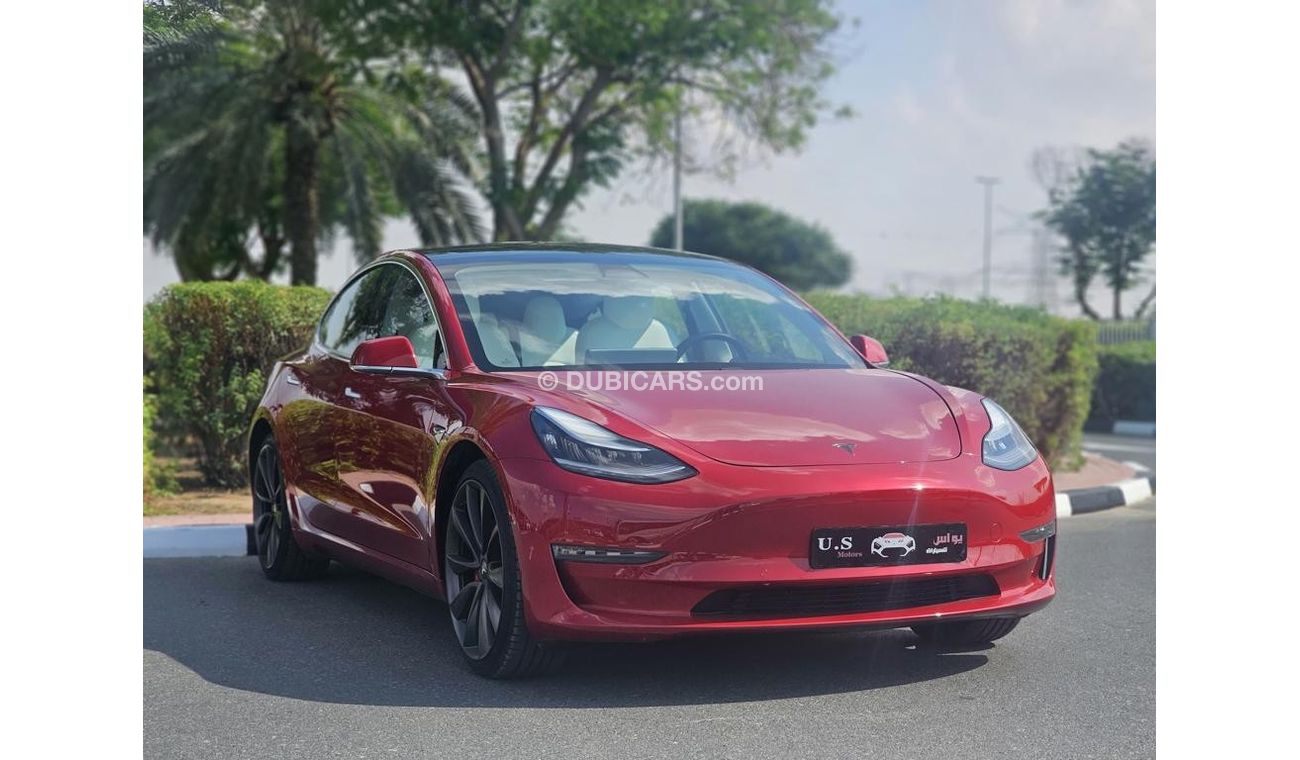 تسلا موديل 3 برفورمانس