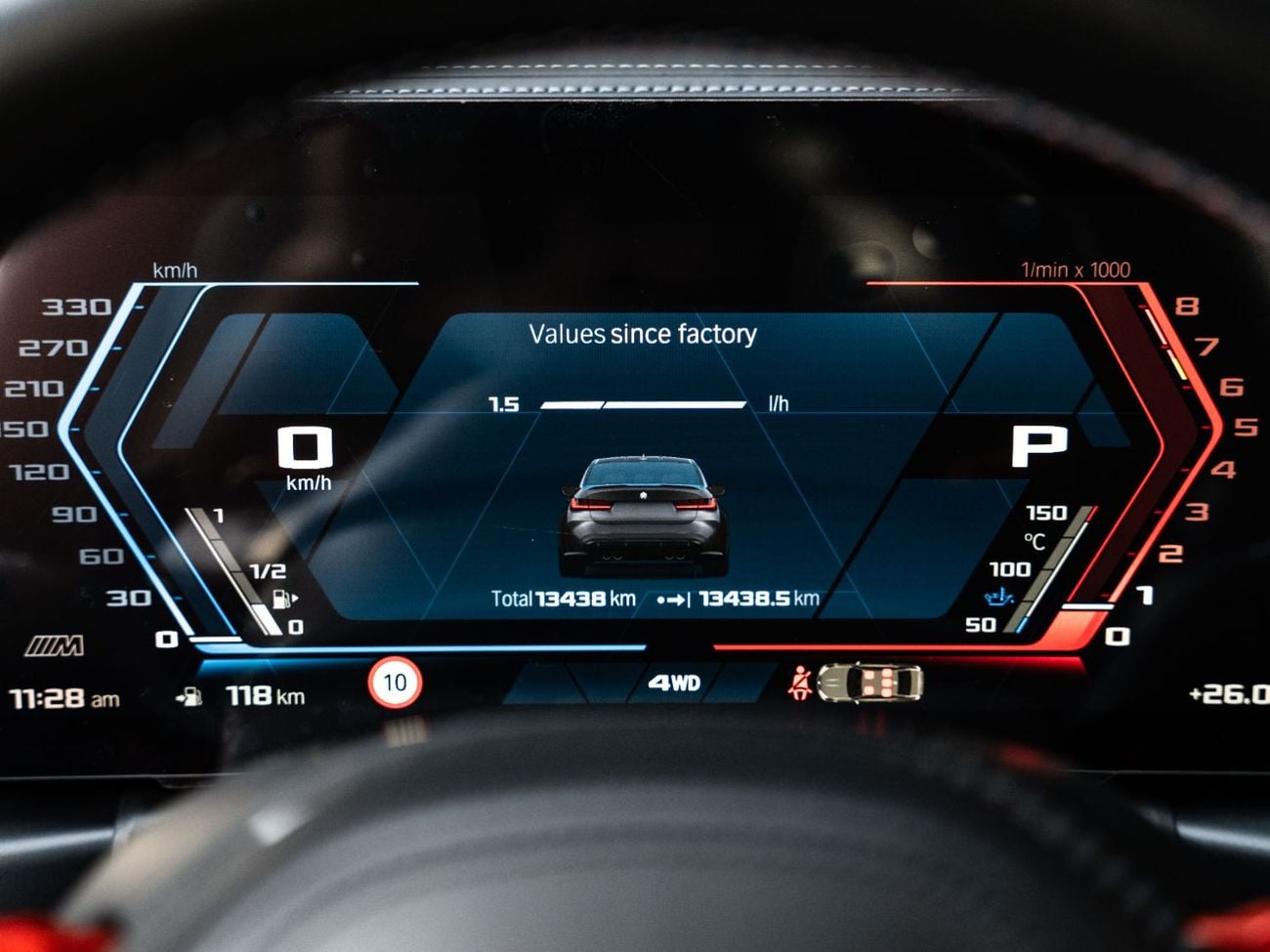 BMW M3 xDrive COMPETITION BUY NOW, PAY 2027 | THE BLACKLINE STANDARD | BMW Warranty + Service, GCC, Low KMs