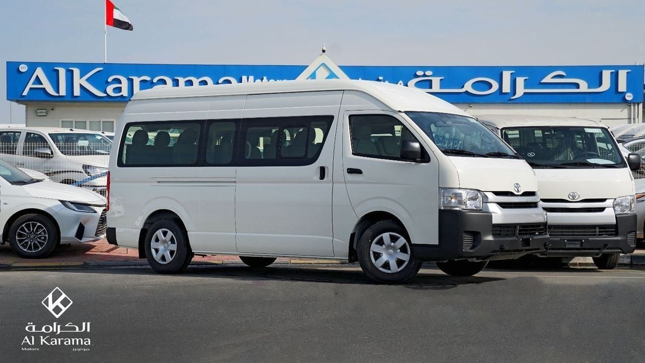Toyota Hiace 2.5L | High Roof Van with Power Window - Manual Transmission - 16 Seats | AC/Heater