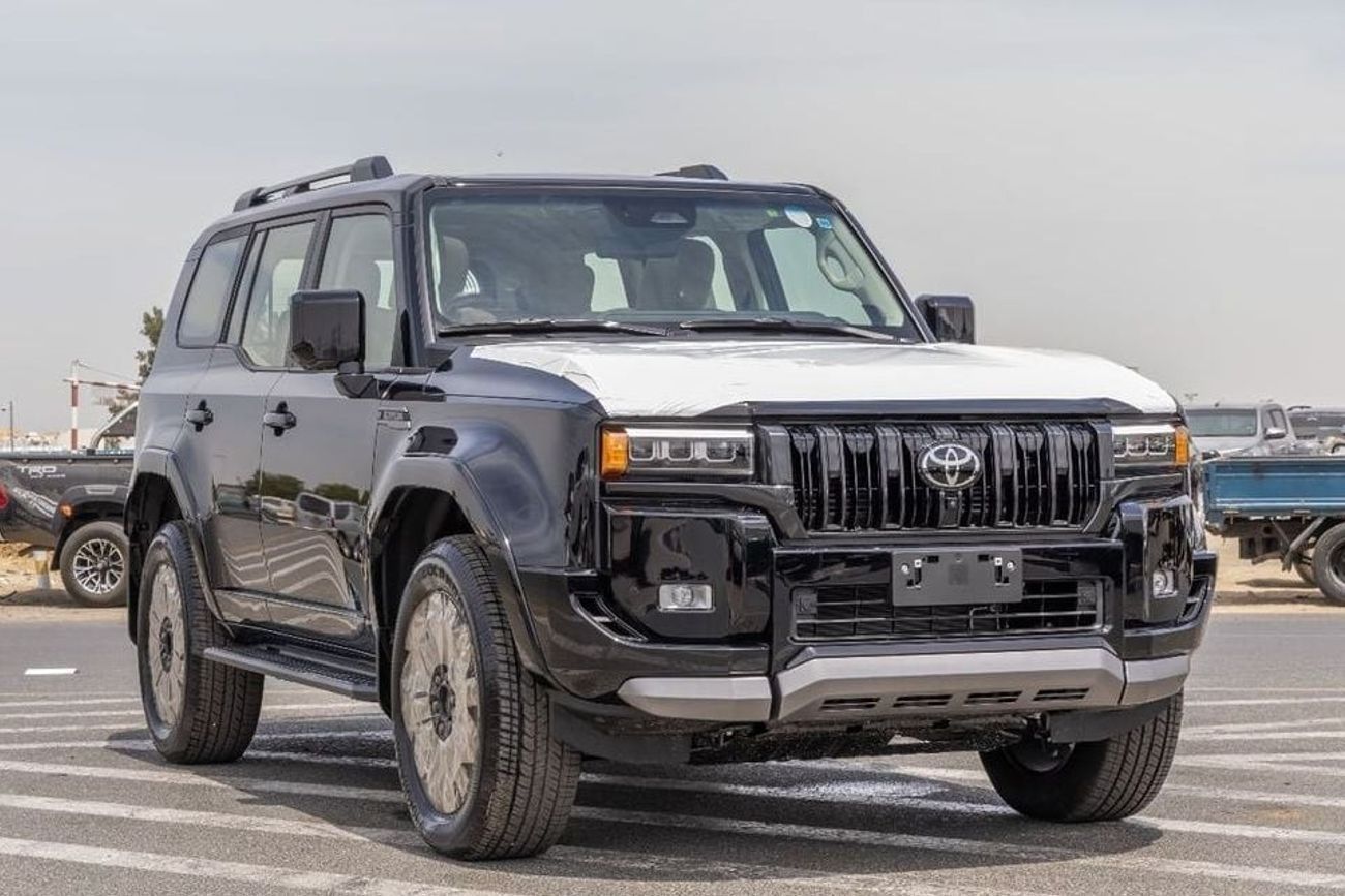 تويوتا برادو Toyota Prado VX-3 Petrol 2.4L 4WD - Black - 2025 (Export)