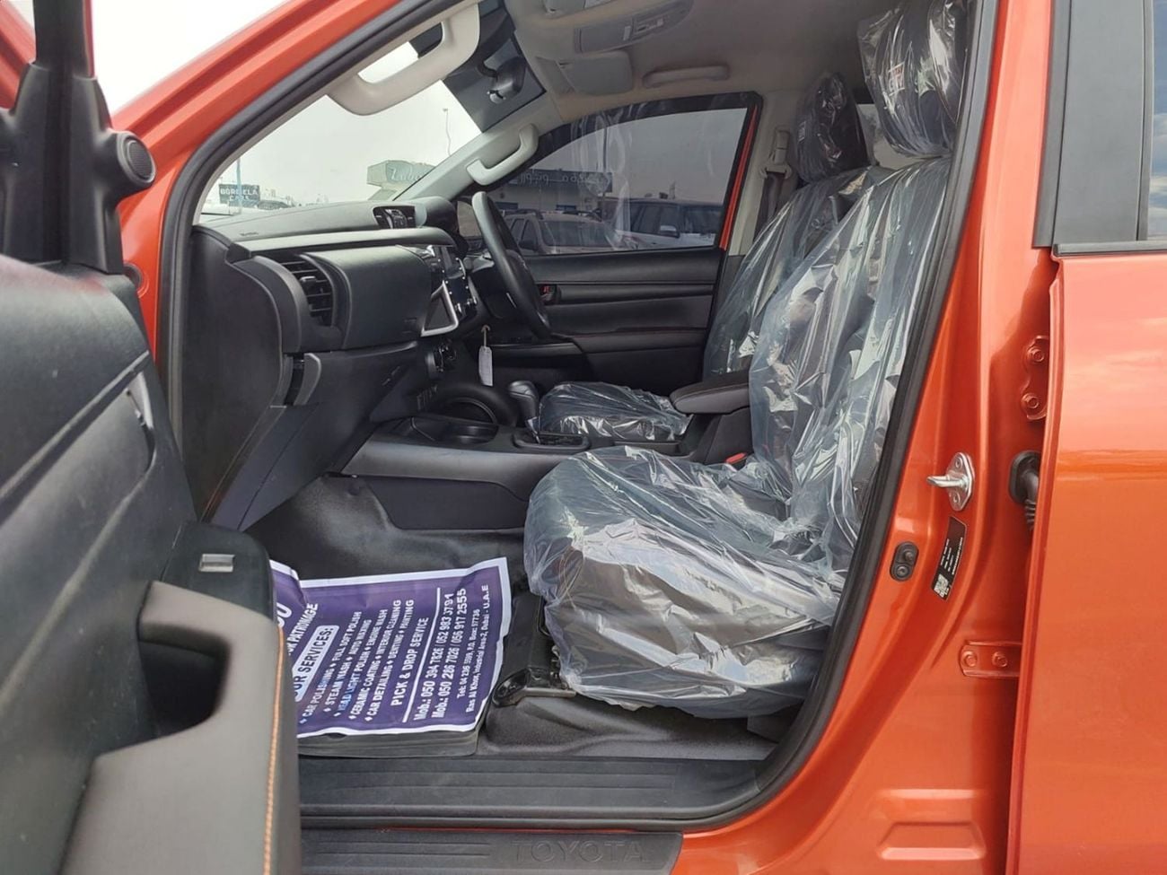 Toyota Hilux TOYOTA HILUX PICKUP RHD 2022 MODEL 2.8 L DIESEL AUTOMATIC(PM18048)