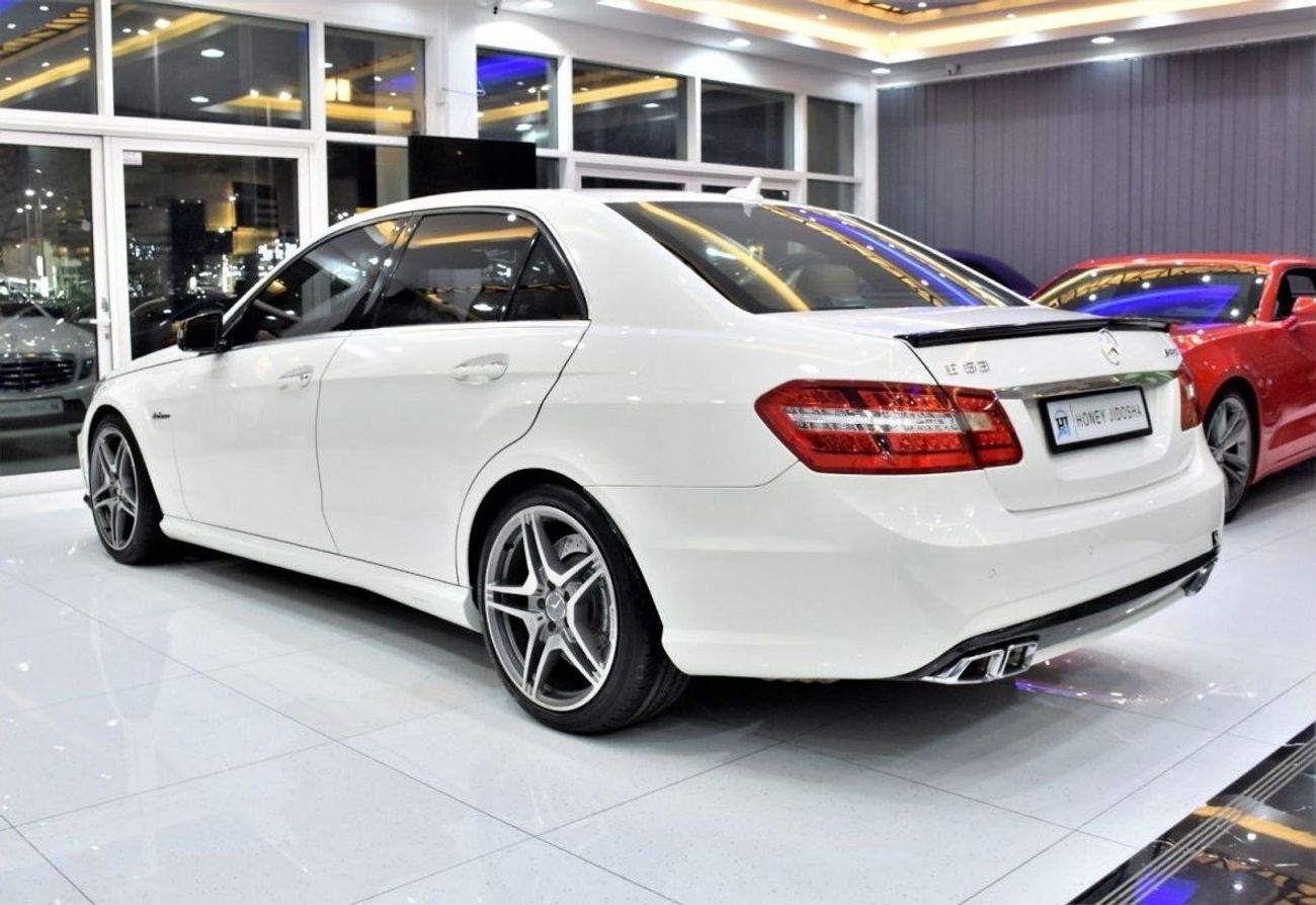 Mercedes-Benz E 63 AMG EXCELLENT DEAL for our Mercedes Benz E63 AMG ( 2011 Model ) in White Color GCC Specs