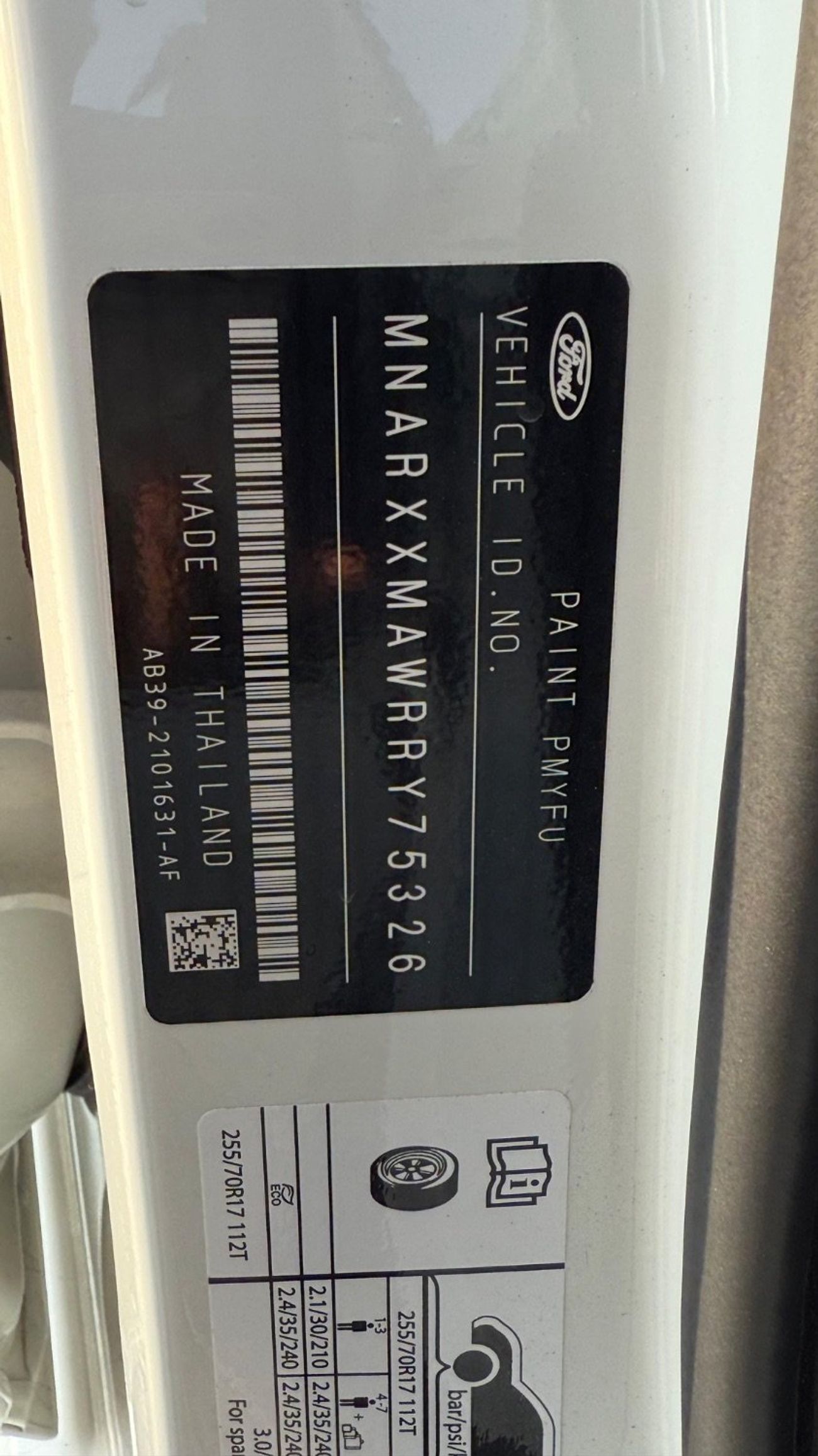 Ford Everest Ambiente export from Australia