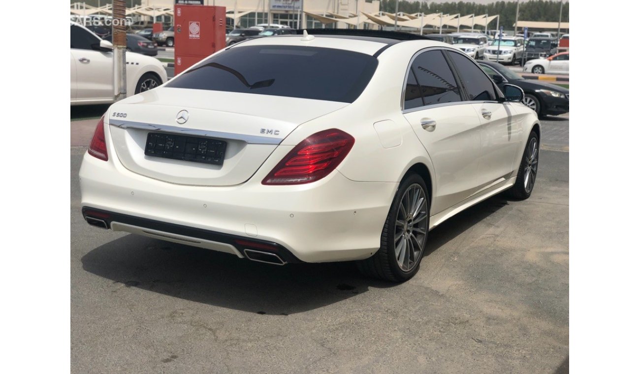 Mercedes-Benz S 500 خليجي مالك واحد AMG كاملة المواصفات Large