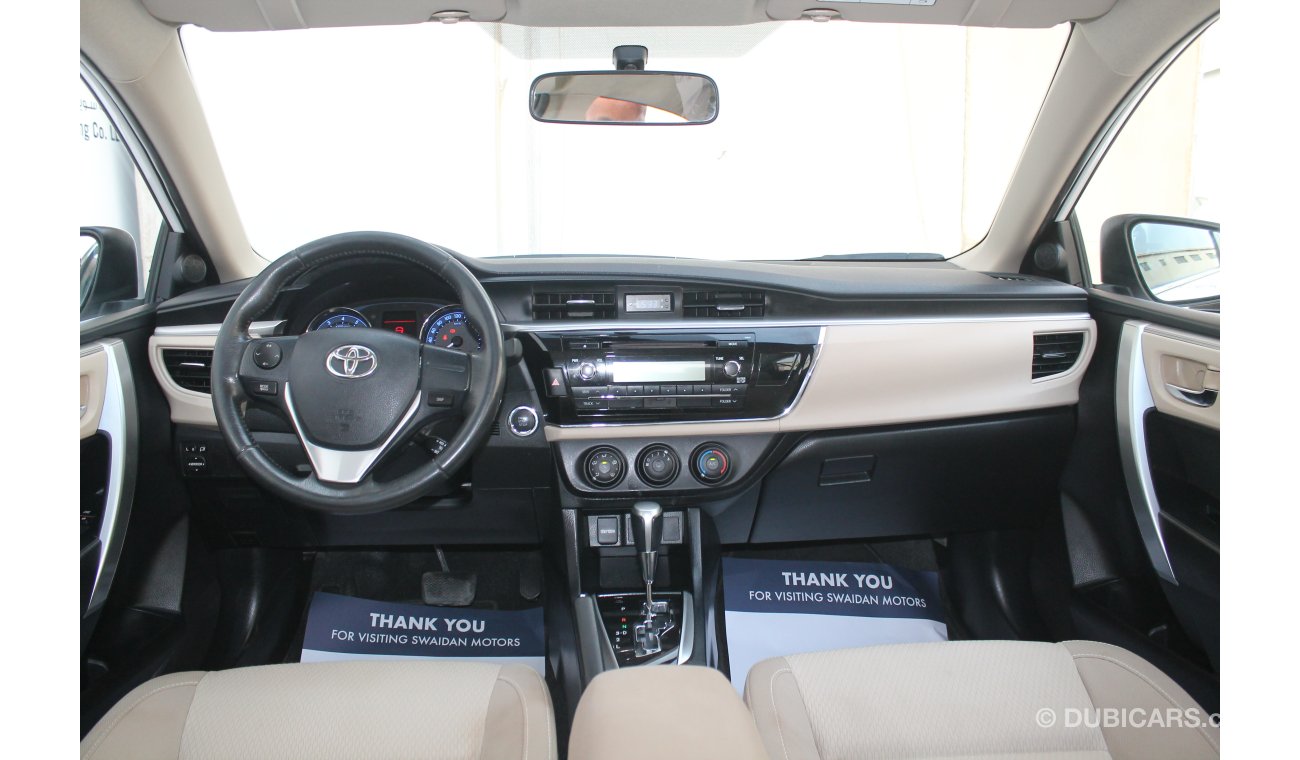 Toyota Corolla 2.0L SE+ 2015 GCC DEALER WARRANTY