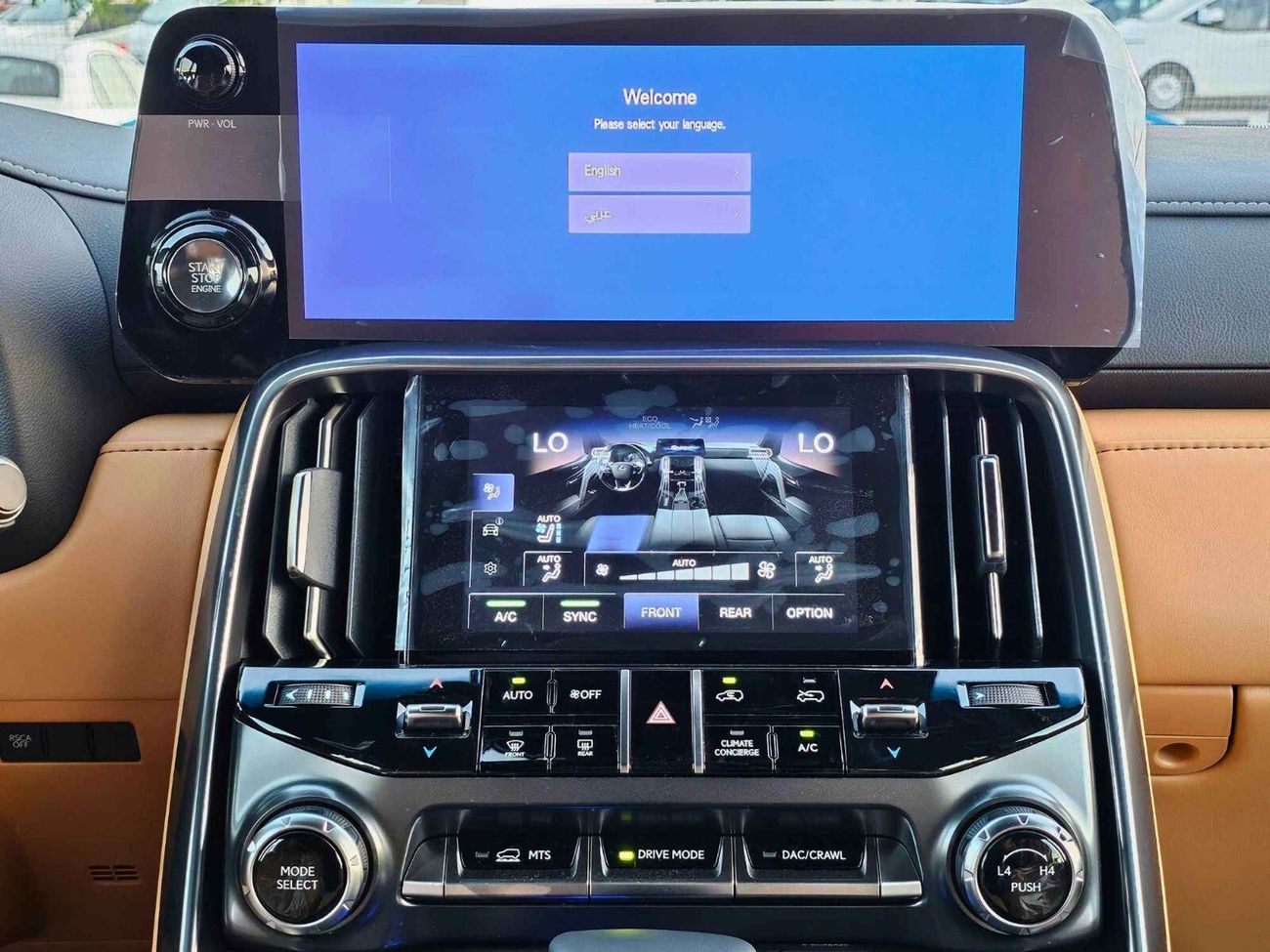 لكزس LX 600 TURBO PLUS / 3.5L V6 / POWER SEATS / 360* CAMERA/ SUNROOF / HIGH OPTION (CODE # LXTSO)