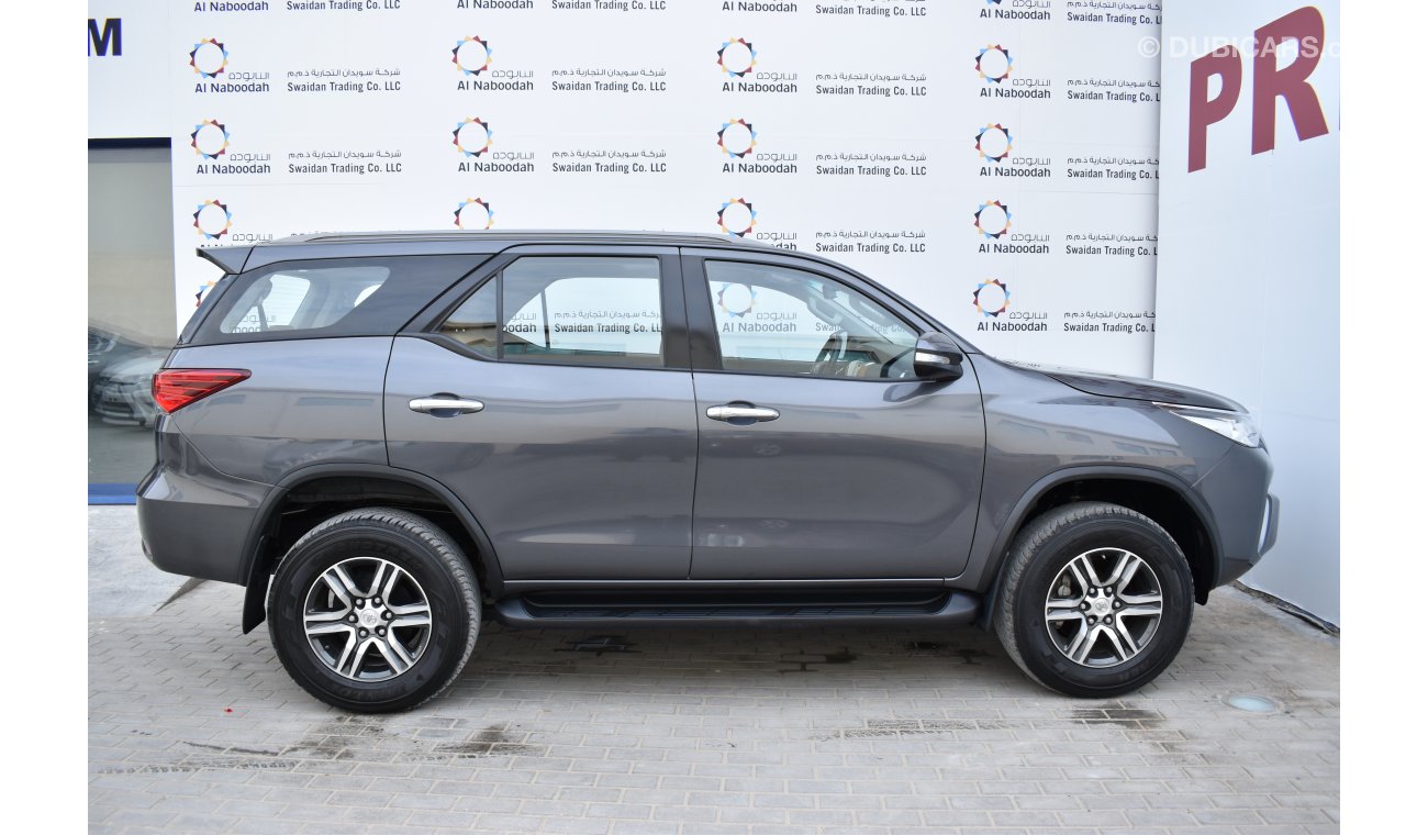 Toyota Fortuner 4.0L V6 AWD 2017 GCC WITH DEALER WARRANTY