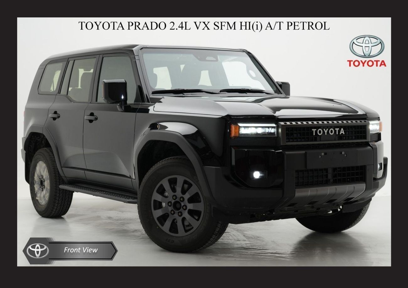 تويوتا برادو #Ke TOYOTA PRADO 2.4L VX SFM HI(i) A/T PTR 2024 Export Only