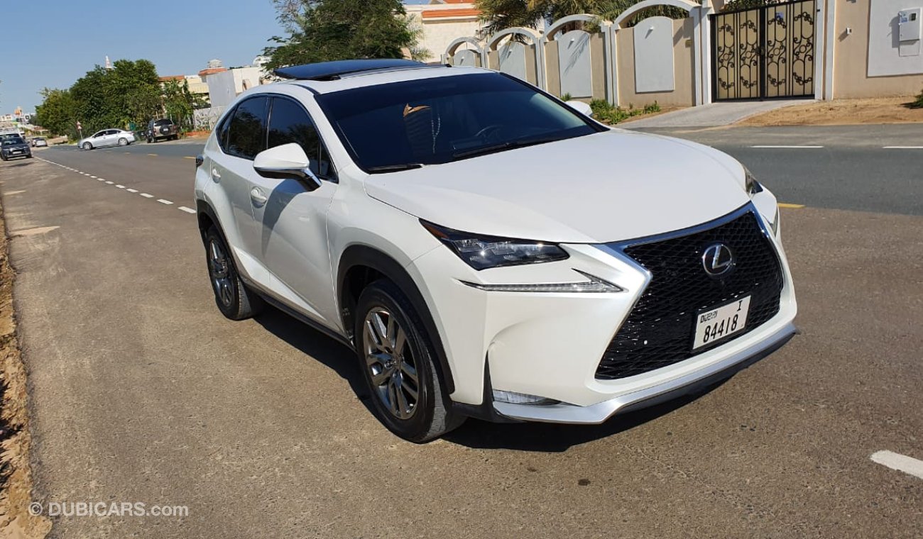 Lexus NX200t lEXUS NX200 WHITE COLOUR PLATINUM EDITION  FULL OPTION