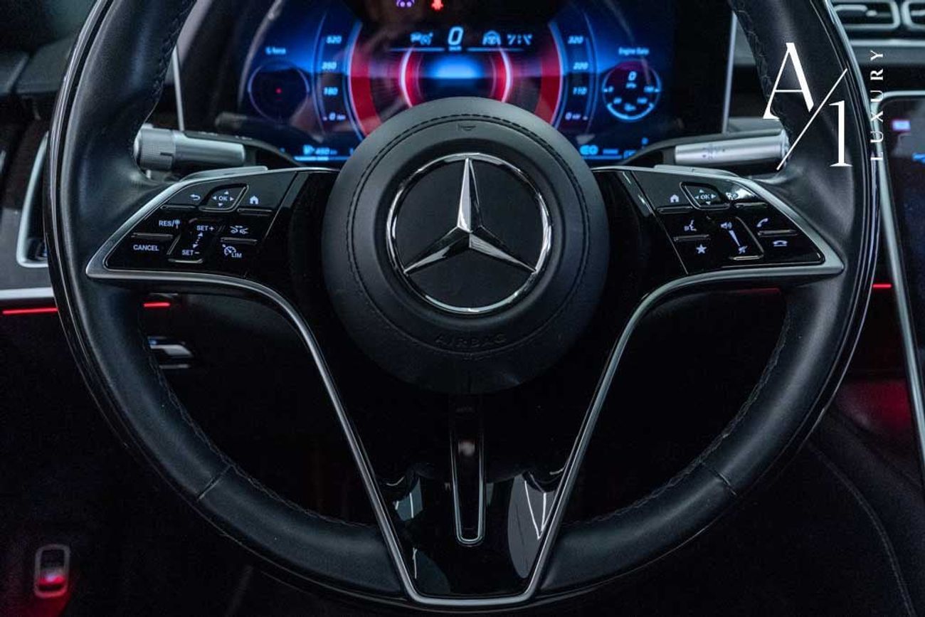 مرسيدس بنز S 500 4MATIC 3.0L 2022 Mercedes Benz S500 AMG 4MATIC, Warranty, Fully Loaded, Very Low Kms, Excellent Cond