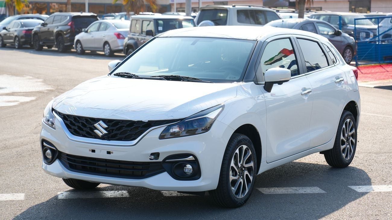 Suzuki Baleno تمام، هذا **العنوان بنفس النموذج المعتمد**:  ---  Brand New 2026 Suzuki Baleno GLX (N-BAL15-P-26-GLX