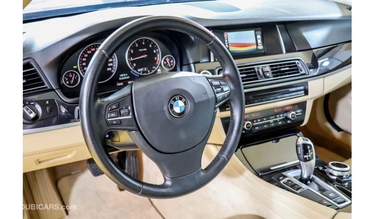 بي أم دبليو 520 BMW 520i 2016 GCC under Warranty with Flexible Down-Payment.