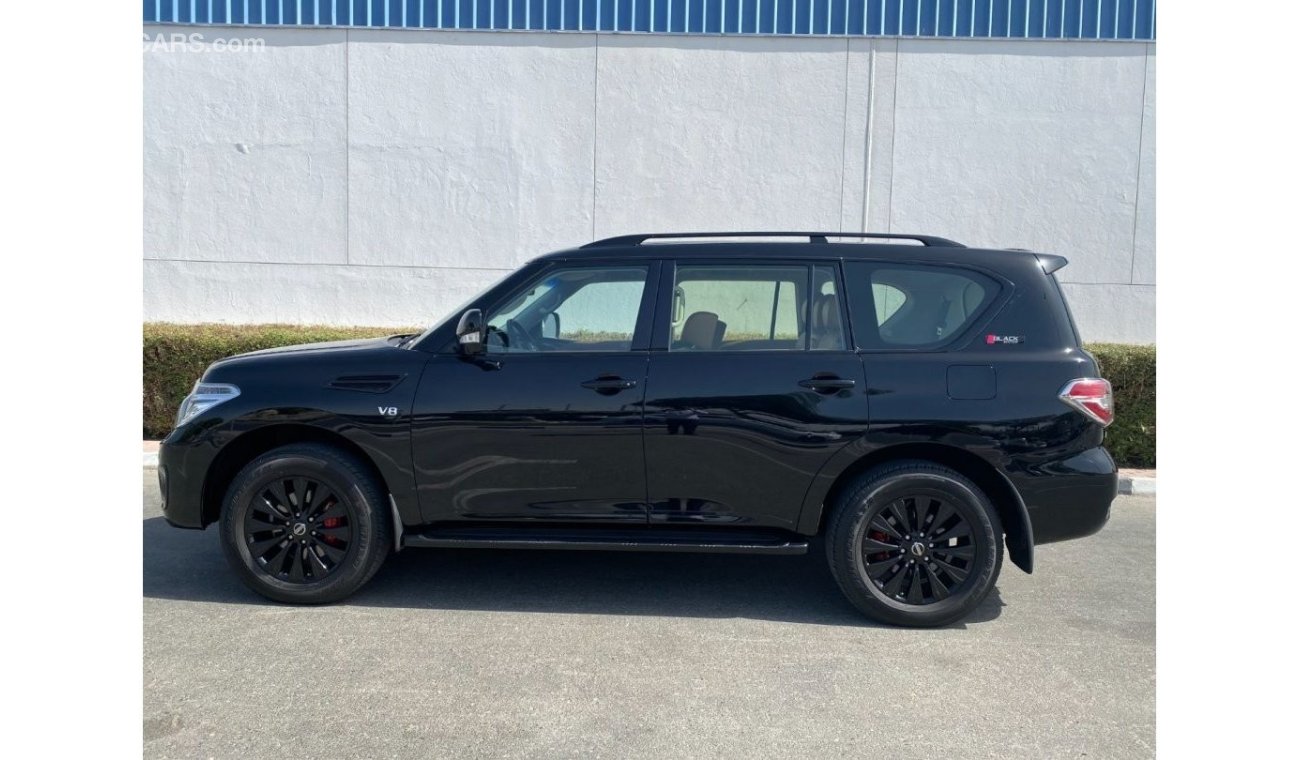 Nissan Patrol AED 2430/ month FULL OPTION BLACK EDITION NISSAN PLATINUM 2016 V8 EXCELLENT CONDITION UNLIMITED K.M