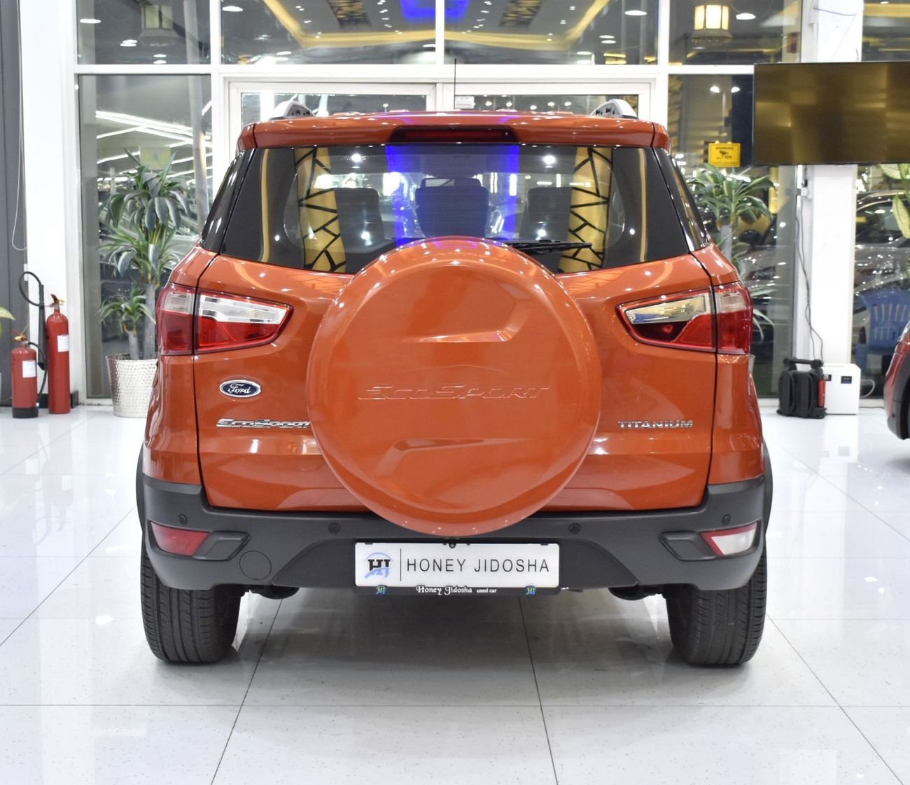 Ford EcoSport EXCELLENT DEAL for our Ford EcoSport Titanium ( 2016 Model ) in Orange Color GCC Specs