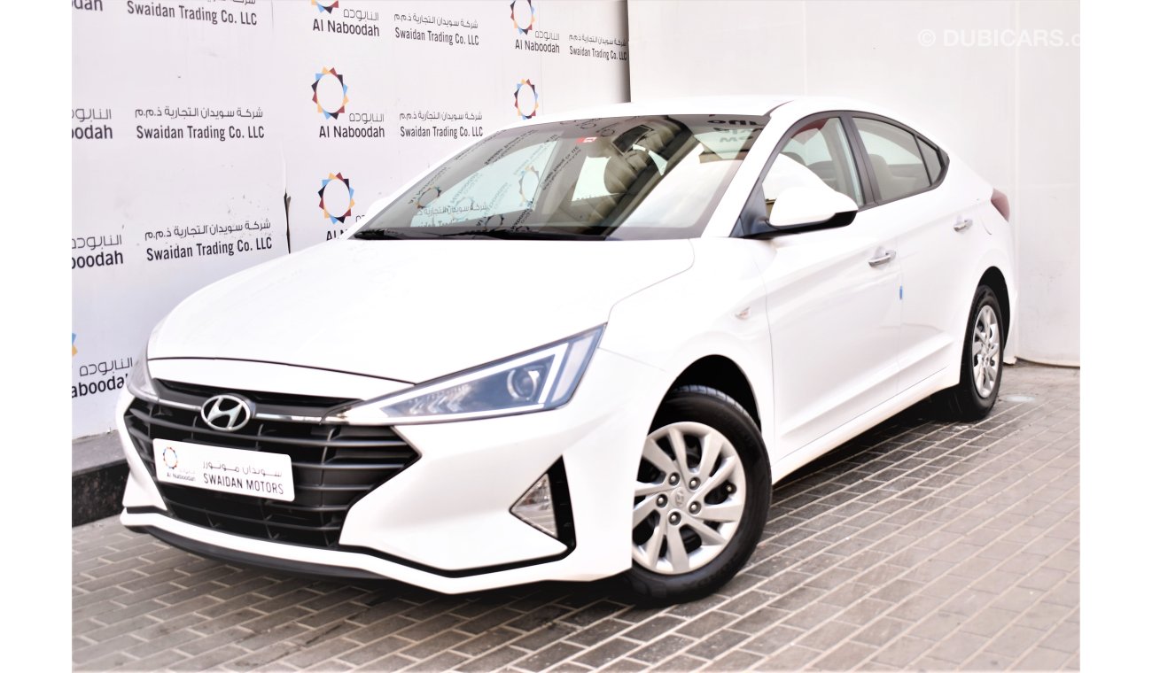 Hyundai Elantra AED 1272 PM | 1.6L GL GCC WARRANTY