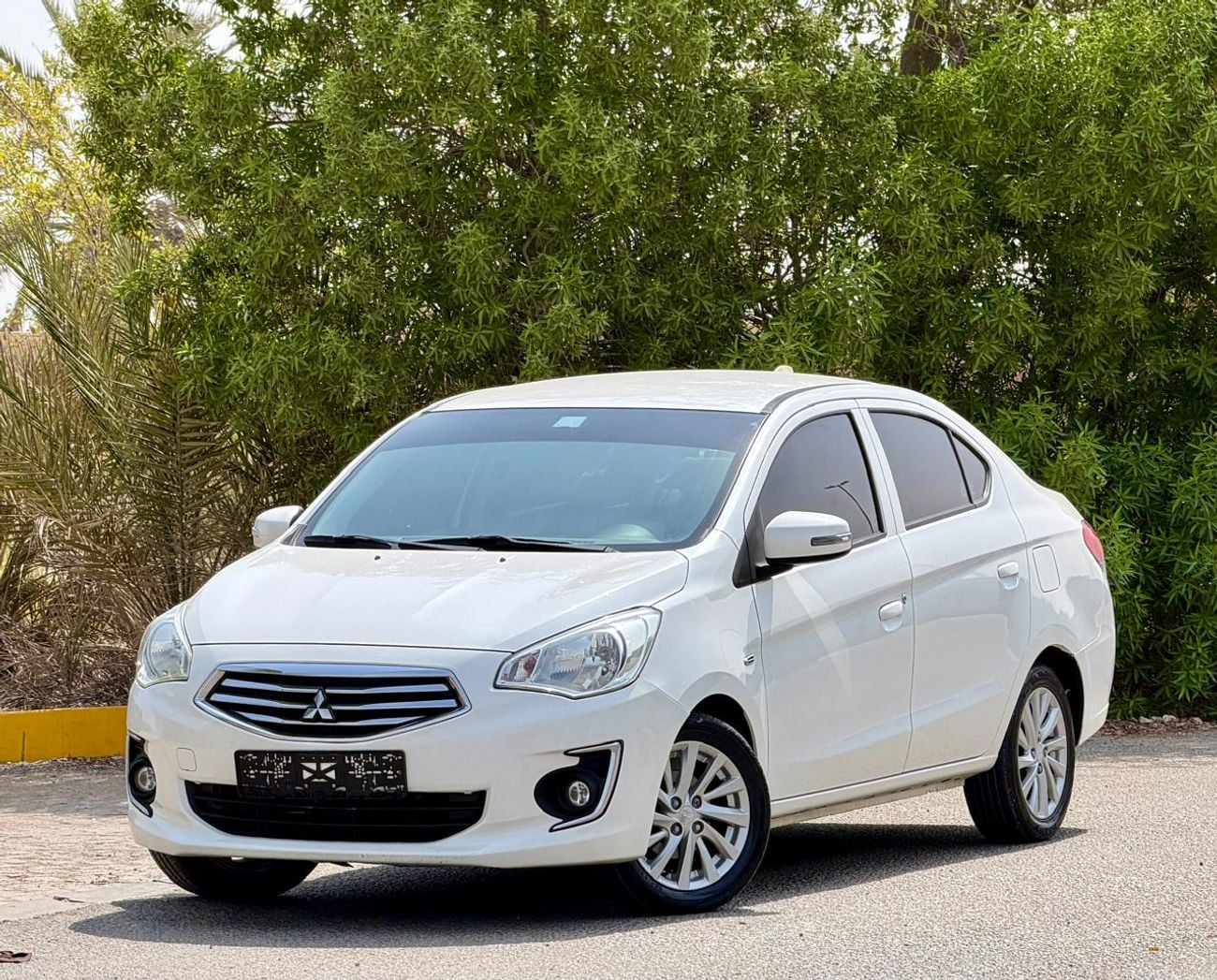 Mitsubishi Attrage GLX MID GLX MEDIUM LINE TRIM, 1.2L, GCC, ACCIDENT FREE, (280/-MONTHLY)