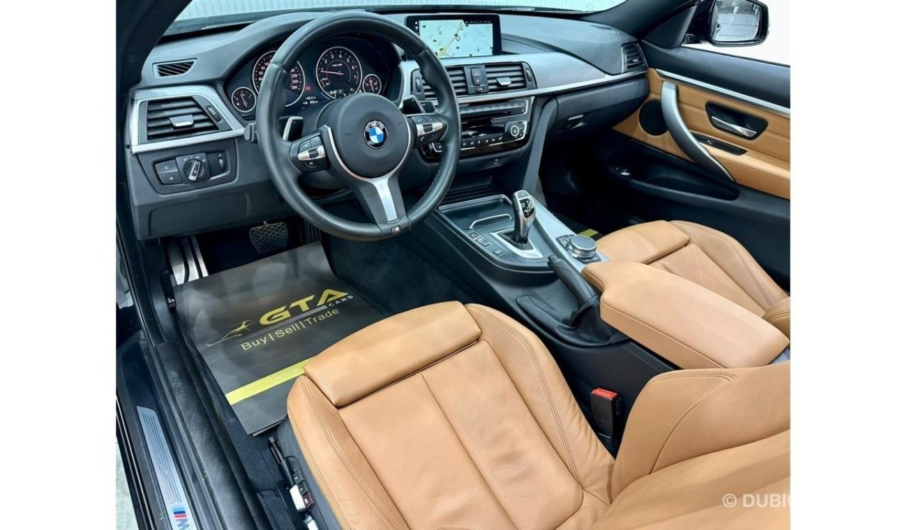 BMW 420i M Sport 2018 BMW 420i M-Sport Coupe, Warranty, Full Service History, Full Options, GCC