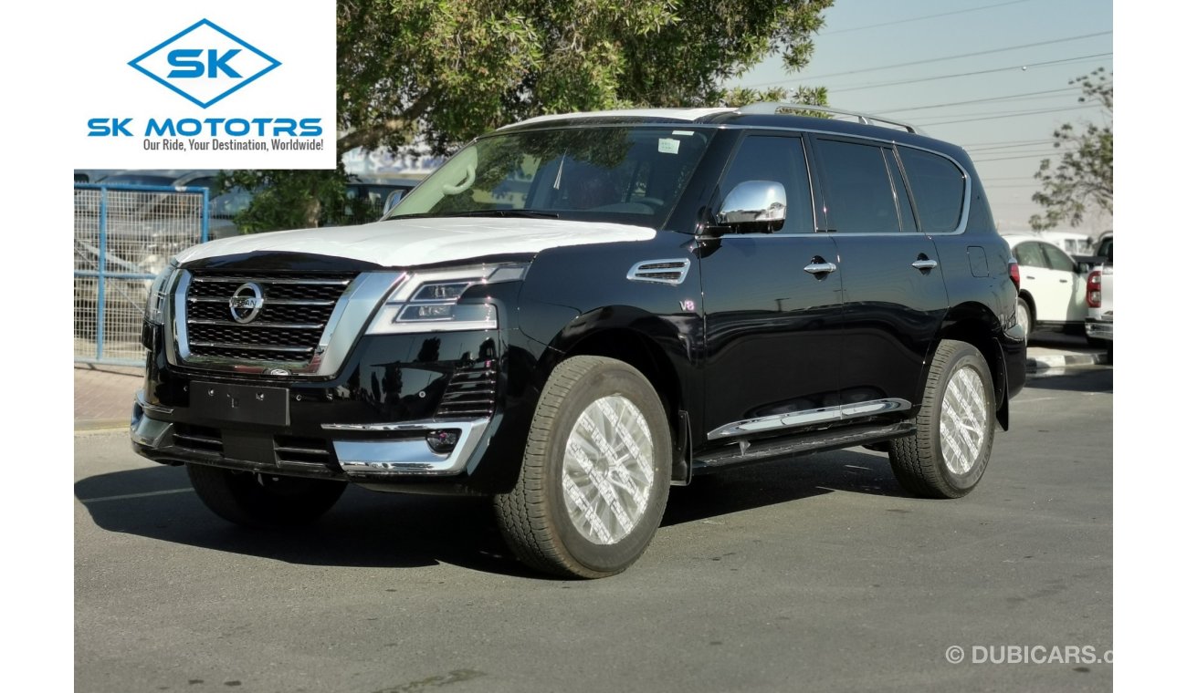 Nissan Patrol 5.6L V8 PETROL, 20" RIMS, CLIMATE CONTROL, DRIVER MEMORY SEAT, HEATED SEATS (CODE # NPFO01)