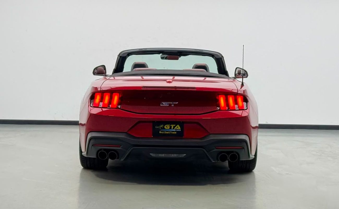 Ford Mustang GT PREMIUM 2024 Ford Mustang GT Premium Convertible, 2029 Ford Warranty + Service Package, Very Low Km, GCC