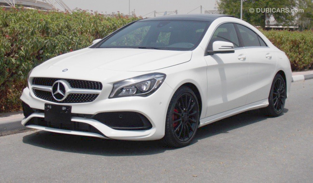 Mercedes-Benz CLA 250 AMG 2.0L I4 Turbo Black Rims GCC Specs with 2 Yrs Unlimited Mileage Warranty