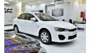 ميتسوبيشي لانسر EXCELLENT DEAL for our Mitsubishi Lancer EX 2.0 ( 2017 Model ) in White Color GCC Specs