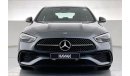 مرسيدس بنز C200 Premium + (AMG Line) | سنة ضمان مجانية | نسبة التمويل 1.99% | خالية من أضرار الفيضانات